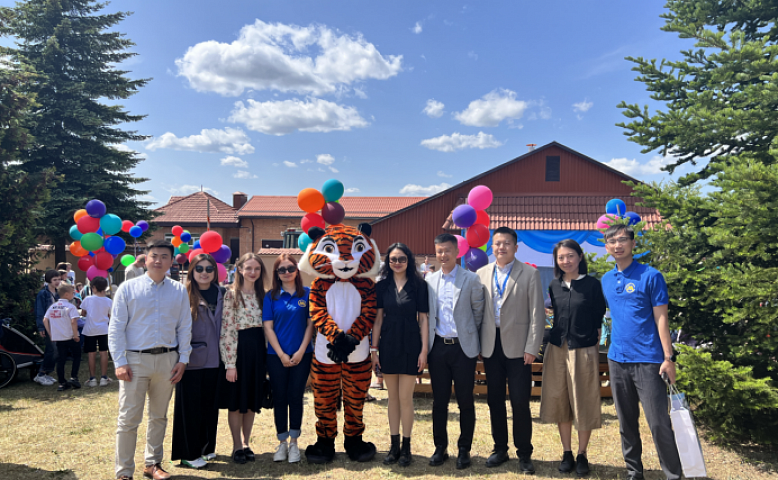 ESG社会责任丨招商中白参加博罗夫利亚尼SOS儿童村活动