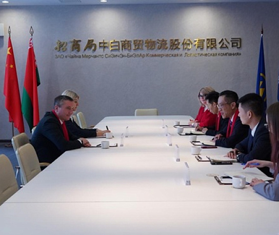 Рабочая встреча с председателем Смолевичского районного исполнительного комитета