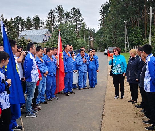 Благотворительная акция покупки фруктов в д.Быкачино