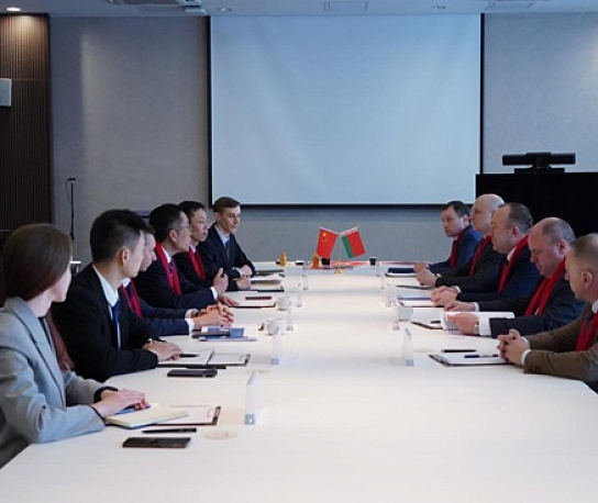 Рабочая встреча с руководством Государственного объединения «Белорусская железная дорога»